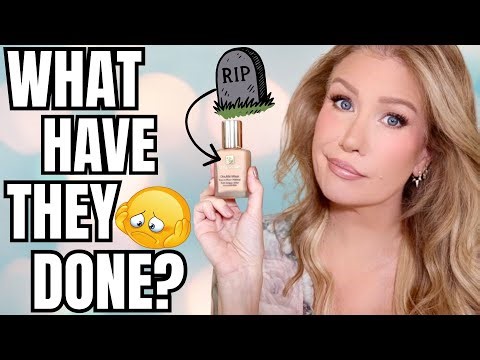 DID THEY RUIN IT!? 🧐 New Estée Lauder Double Wear vs OLD (Oily Skin Wear Test )