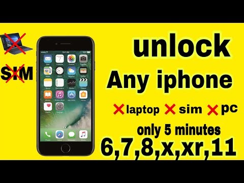 How to remove/Reset/ Disabled/Unavailable or Password Locked iPhones 6/6s/6plus & 6sPlus - Unlock