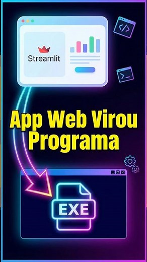 Aprenda a Gerar EXE de App Streamlit Em 3 Comandos (E Rodar em Qualquer PC)​