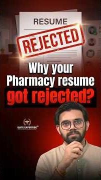 Resume Tips Pharmacists MUST Know to Get Hired #pharmacist #resumetips #jobsearch