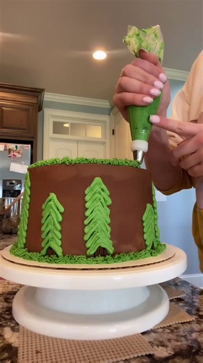 Camp Theme Cake Ideas | Creative River Cake Design