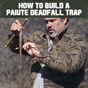 How to build a Paiute deadfall trap… #survivaltraining #survivalsummit #survivalist #bugoutbag #Survivalskills #traps #animaltrapping | The Survival Summit