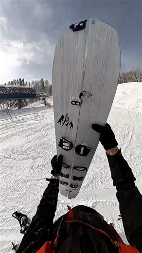 He Cut His Snowboard in Half… For This Reason! 😱