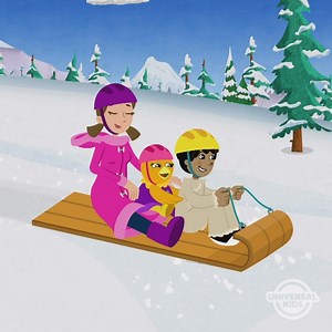 32 reactions | Stay warm indoors and watch as Chica heads on a super fun sledding adventure! ❄️ #TheChicaShow | Universal Kids | Facebook