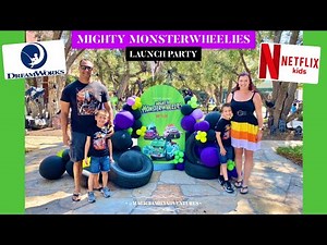 Exclusive Mighty MonsterWheelies Launch Party at the Dreamworks Campus Streaming on Netflix
