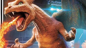 See the Neat Giant Charizard and Mewtwo Detective Pikachu Pokemon Cards