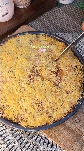 🧀 Crispy Cheese Kunafa Recipe Middle Eastern Dessert That Melts in Your Mouth✨ #kunafa #persianfood