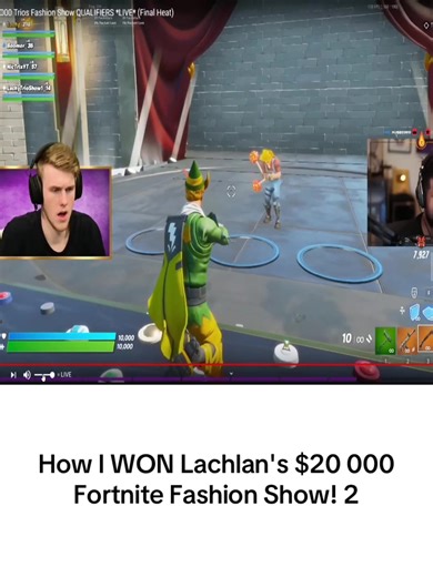 How I WON Lachlan's $20 000 Fortnite Fashion Show! 2