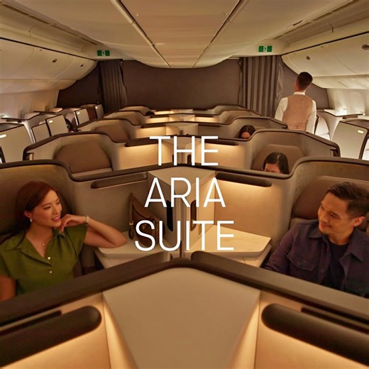 Beginning January 2026, experience a new era of travel on Cathay Pacific’s flights from San Francisco to Hong Kong aboard our reimagined Boeing 777-300ER*. Featuring the award-winning Aria Suite in Business Class, new Premium Economy and refreshed Economy experiences, this elevated journey is designed to inspire from the moment you step on board. Enjoy a space where every detail immerses you in a unique sensory journey. Personal time feels private with your own suite door and a 24-inch 4K experi