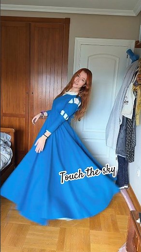 My Merida’s dress is here!🧡🏹#disney #costume #merida