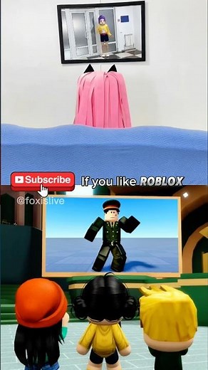 LAYLA ASKING MIRA TO DO THE MILITARY DANCE TREND #roblox #amazingroblox #kpopedit #robloxshorts