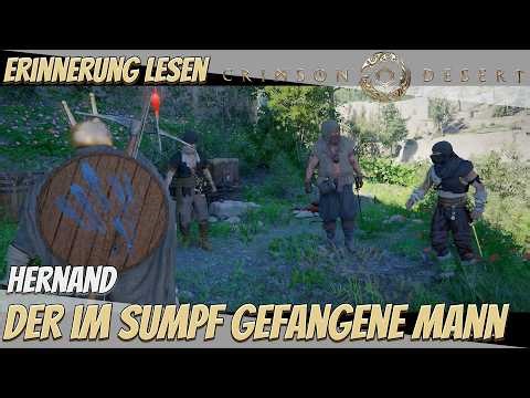 Crimson Desert: Der im Sumpf gefangene Mann - Laterne benutzen & Erinnerung lesen