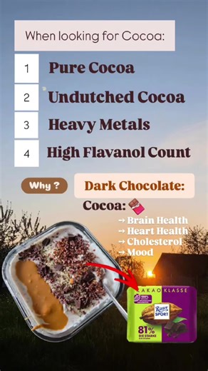 Here is why: Cocoa and it's benefits 🍫✨️ #cocoa #healthy #chocolate | Cocoa