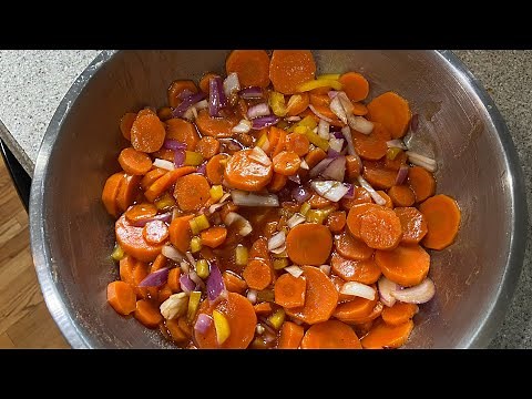 Marinated Carrots, Copper Pennies