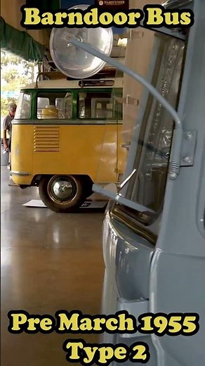 Barndoor Bus: Pre-March 1954 VW Type 2 #shorts