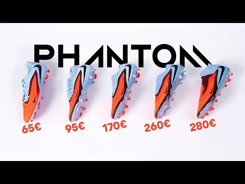 TODAS las gamas de Nike PHANTOM: ¿Qué gama debo elegir? ¿Merece la pena pagar más? 🤔