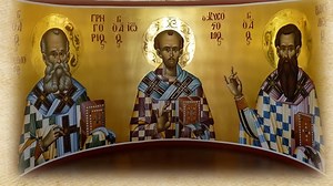 Οι τρεις ιεράρχες στους μαθητές