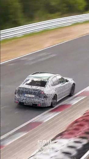 2027 BMW M3 G84 with COMBUSTION ENGINE spotted at the Nurburgring!