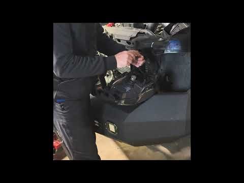 Wrecked 2014 Ford F150 Part 2 Headlight install