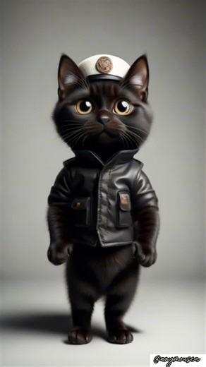 Black cat dance #cat #catphoto #catdance #foryou #fyp #cats #ai #foryoupage❤️❤️ #catsoftiktok #fy