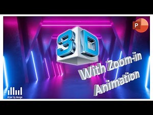 A stunning 3D text animation you won't beleive is made in PowerPoint