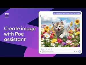 Create images with Poe Assistant