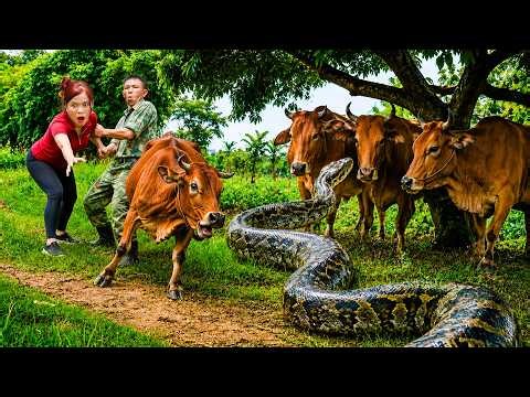 72 Hours of Terror: Father and Daughter Battle a Giant Python to Save Their Cow