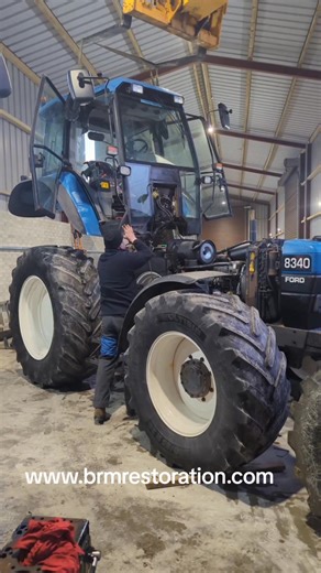 FORD 8340 Restoration UPDATE #farming #viralreelschallenge #trendingnow #restoration #Youtube #foryoupageシ #ford #mechanic | BRM Restoration & Tractor Service Repairs