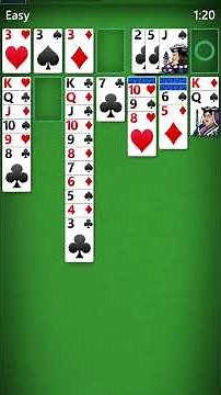 Game 91 - Daily Solitaire - Microsoft Solitaire - Nostalgic victory animation #solitaire #klondike