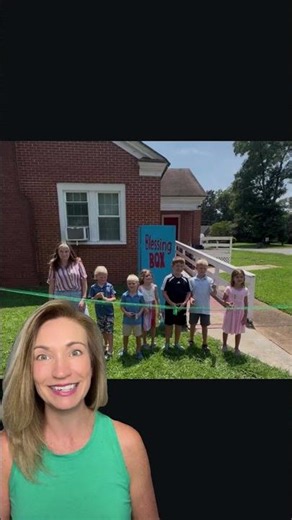 Kids create blessing box