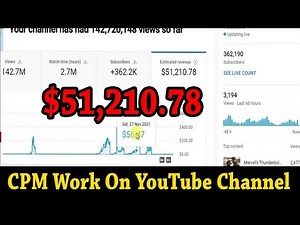 Youtube Channel Adsense Loading Method 2024 || How To Do CPM Work On YouTube Channel