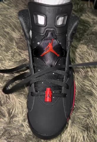 同款👟@DrewSports2017 Air Jordan 6红外线 #鞋带教程 #鞋带系法 #鞋带花样系法 #aj6 #系鞋带方法
