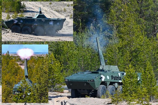 Patria NEMO Mortar System Hits Multiple Targets Simultaneously While Moving in First-Ever Live Fire