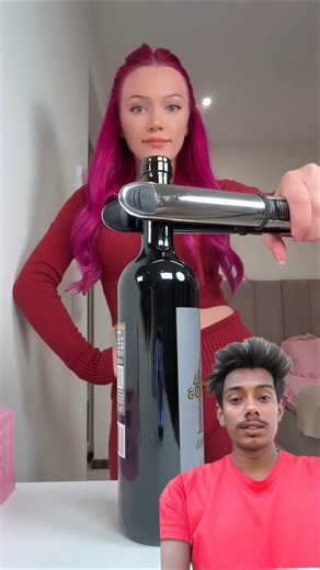 Open a Wine Bottle WITHOUT a Corkscrew 🍾😱 It Actually Works in the world#challenge