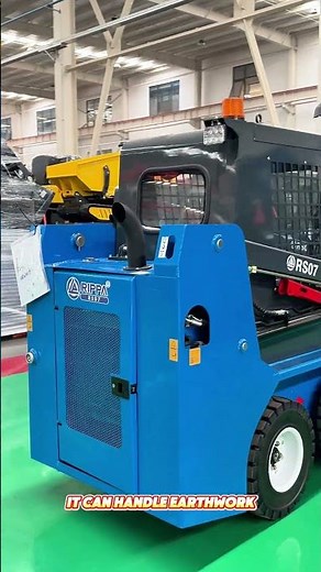 Rippa RS07 Mini Skid Steer Loader: Flexible Multi‑Function Machine #rippa #skidsteer