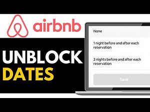 How To Unblock Dates Airbnb 2025 (QUICK GUIDE)