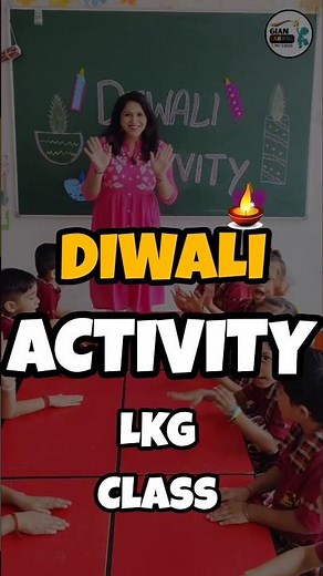 ✨ Diwali Activity in LKG Class | Fun and Festive Celebration with kids#preschool#school#ytshorts#yt