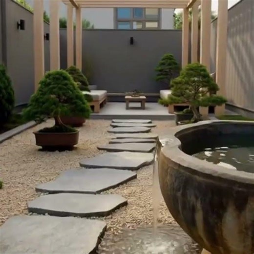 Modern Zen Villa Garden — Transforming an Empty Side Yard into a Peaceful Luxury Retreat