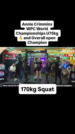 WPC World championship Recap @annie_exphys - World Chapion U75kg and...