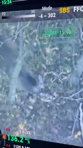 Call out near Indian lake sat night we located this buck in just a short flight but unfortunately it had made it onto the neighbors property and they would not give permission to the hunter to retrieve…. Don’t be that guy | Treehugger Drone Services