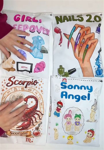 Creative Nail Art Ideas Inspired by Blind Bags