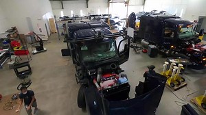 PACCAR Peterbilt modified with Aurora Driver for demonstration