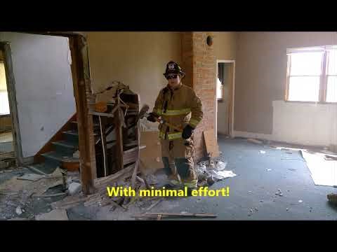 Firefighter Training - Overhaul with the Fire Maul