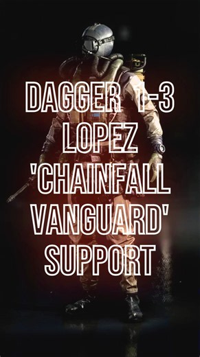 BF6/RedSec: Dagger 1-3 Lopez 'Chainfall Vanguard' Support