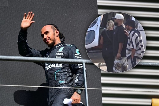IN PHOTOS: Lewis Hamilton heads to Turkey with family in F1 summer break