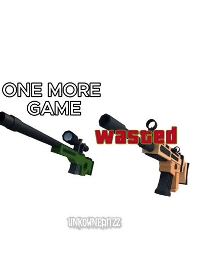 ONE MORE GAME
