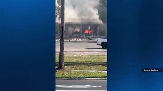 Building explodes in downtown Eustis after gas leak
