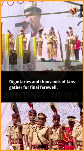 6.2K views · 56 reactions | A solemn gun salute was performed to...