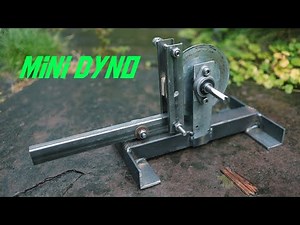 Home-made dyno for small electric motors