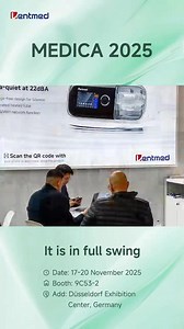 MEDICA 2025— the global medical industry's premier annual event. Ventmed Medical is excited to showcase our independently developed DF Series CPAP/BIPAP, joining experts worldwide to shape the future of respiratory care. 📍 Booth No.: 9C53-2 📅 Date: 17–20 Nov 2025 📍 Location: Düsseldorf Exhibition Center, Germany We warmly invite you to visit our booth for face-to-face conversations and new collaboration opportunities! #MEDICA2025 http://www.ventmeds.com/ | Ventmed Medical Technology